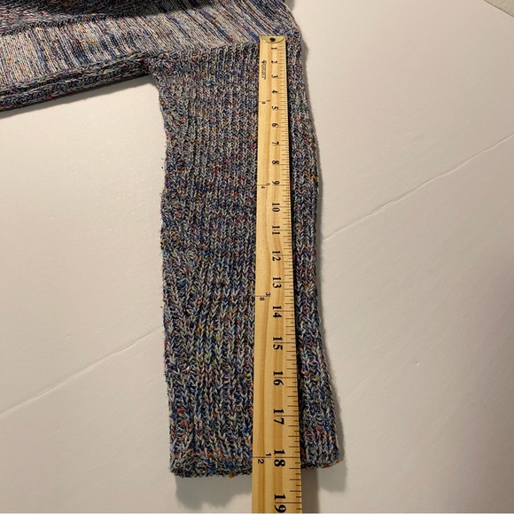 Rails Anthropologie Elsa Speckled Blue Long Sleeve Sweater - Picture 12 of 14